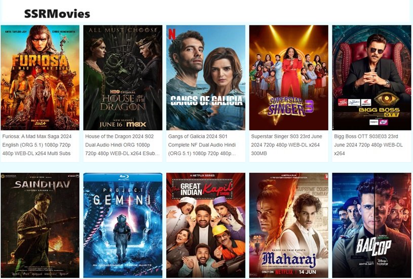 SSRMovies: Your Gateway to Bollywood, Hindi Dubbed, Hollywood, and Punjabi Films