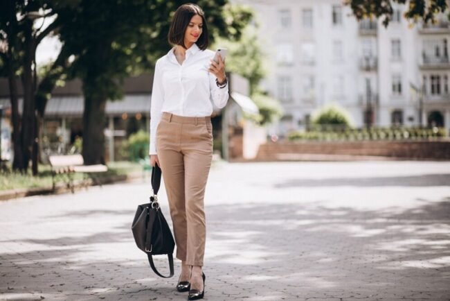 Wide-Leg Formal Shorts