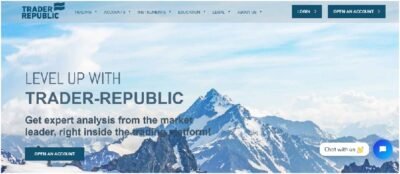 TraderRepublic homepage